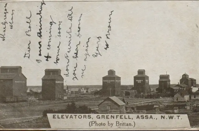 Grain elevators at Grenfell